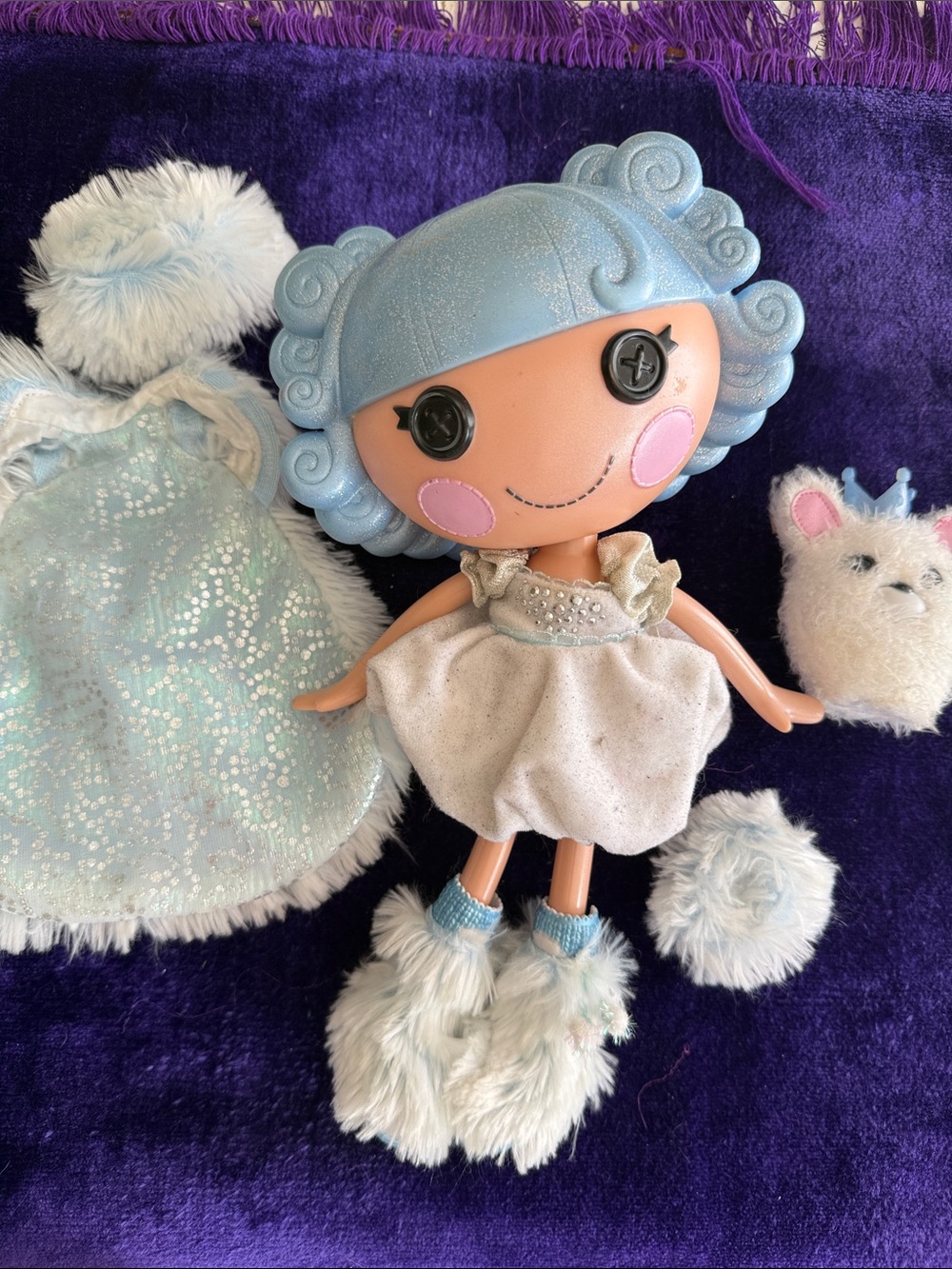Lalaloopsy 12" Ivory Ice Crystals Holiday Collector Doll 2012 SEMI-COMPLETE ❄️